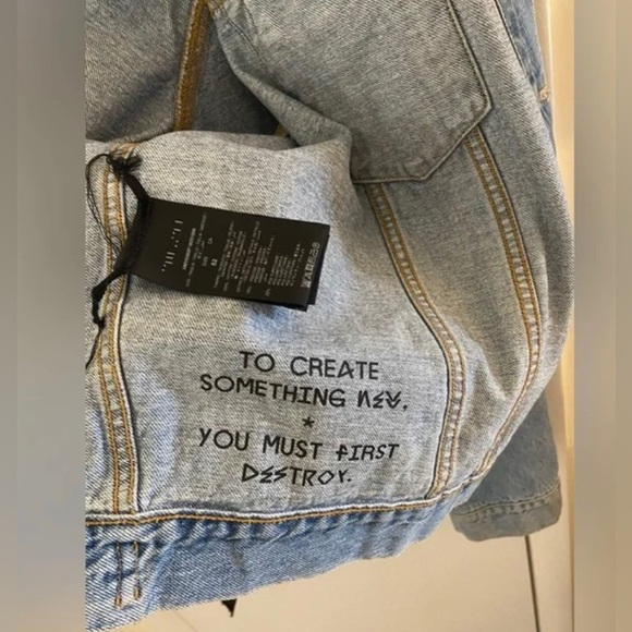 Ben Taverniti Unravel Project Denim Jacket - Picture 8 of 9